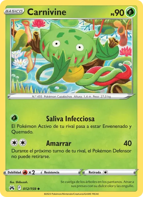 Carnivine [Festering Saliva | Bind Down]