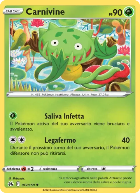 Carnivine [Festering Saliva | Bind Down]