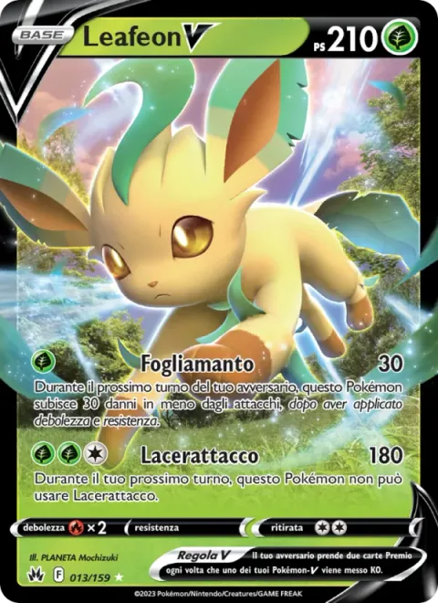 Leafeon V [Leaf Guard | Slashing Strike]