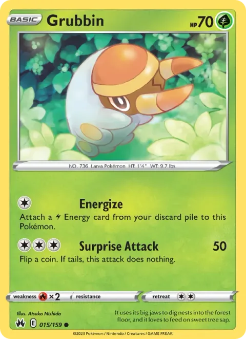 Grubbin [Energize | Surprise Attack]