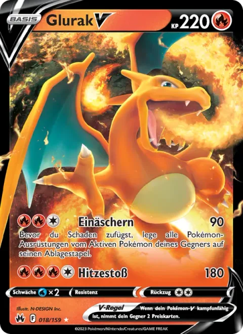 Charizard V [Incinerate | Heat Blast]