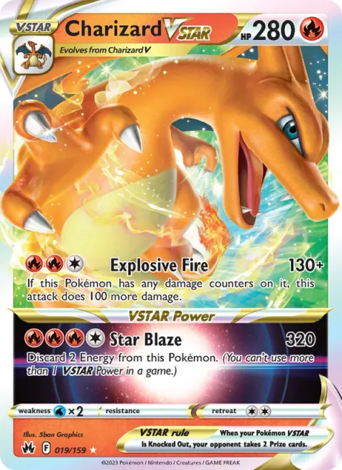 Charizard VSTAR [Explosive Fire | Star Blaze]