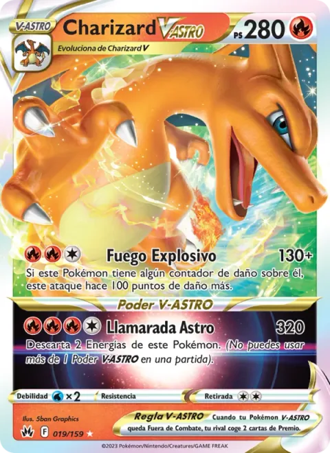 Charizard VSTAR [Explosive Fire | Star Blaze]