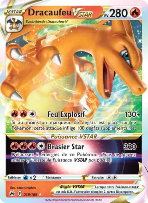 Charizard VSTAR [Explosive Fire | Star Blaze]