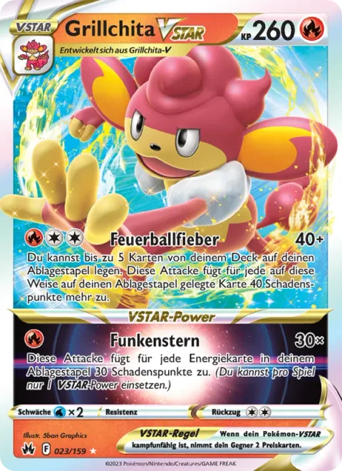 Simisear VSTAR [Fireball Fever | Ember Star]
