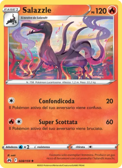 Salazzle [Tail Trickery | Super Singe]