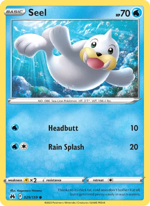 Seel [Headbutt | Wave Splash]
