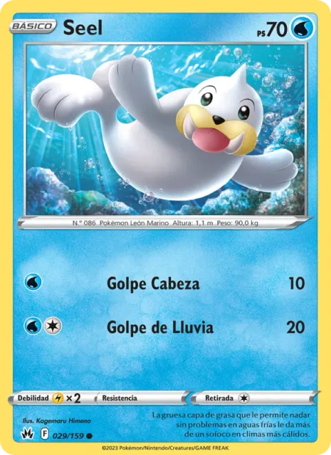 Seel [Headbutt | Wave Splash]