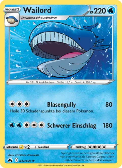 Wailord [Bubble Drain | Heavy Impact]
