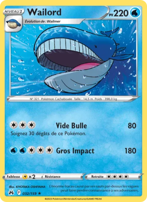Wailord [Bubble Drain | Heavy Impact]