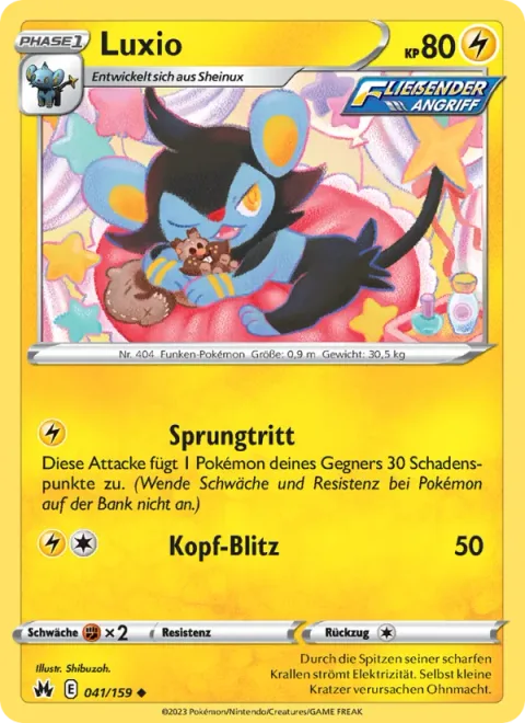 Luxio [Jumping Kick | Head Bolt]