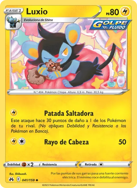 Luxio [Jumping Kick | Head Bolt]