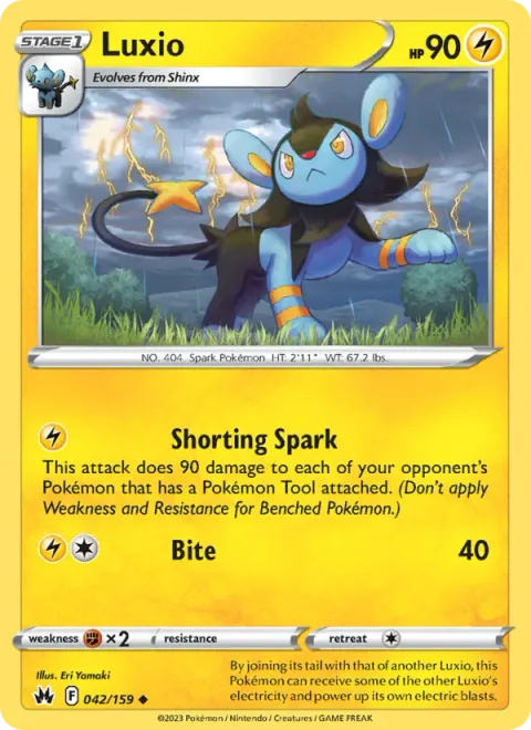 Luxio [Shorting Spark | Bite]