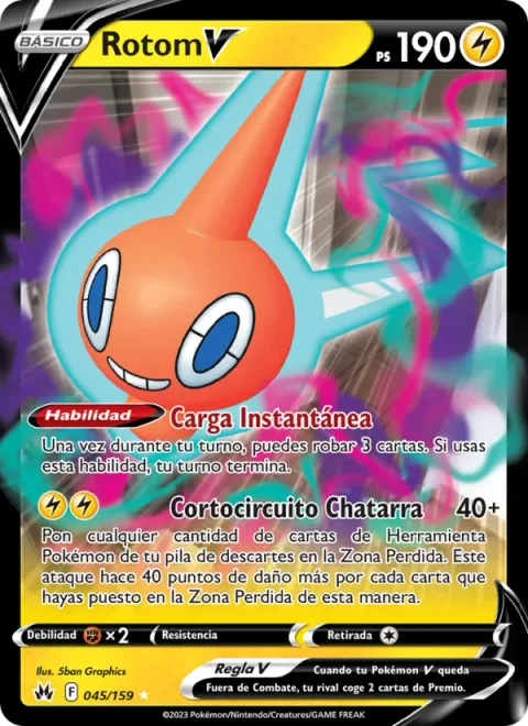 Rotom V [Instant Charge | Scrap Short]