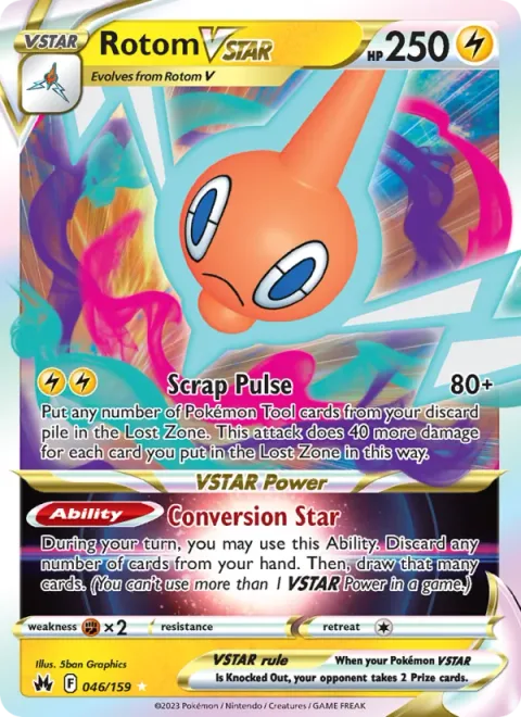 Rotom VSTAR [Scrap Pulse | Conversion Star]