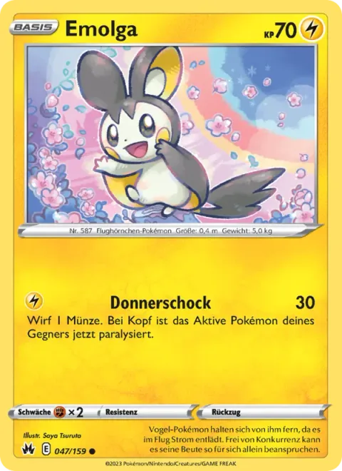 Emolga [Thunder Shock]