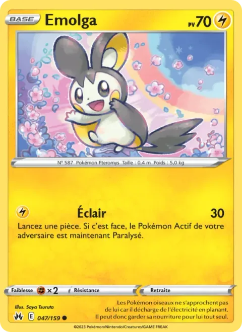 Emolga [Thunder Shock]