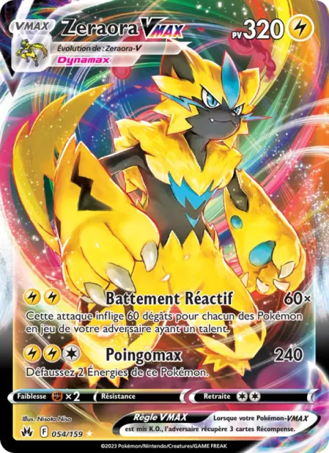 Zeraora VMAX [Reactive Pulse | Max Fist]