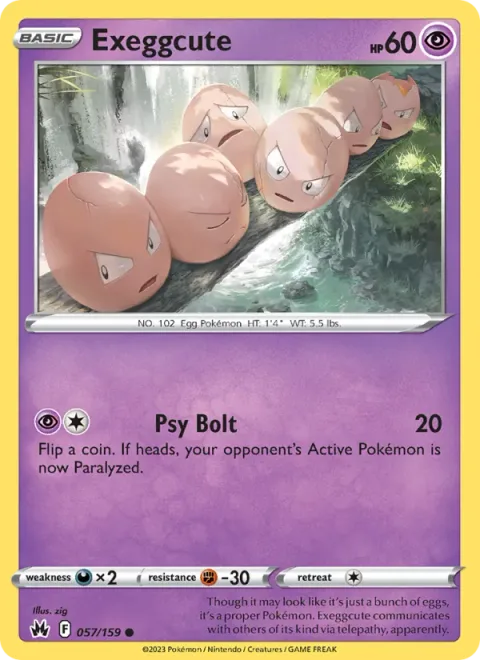 Exeggcute [Psy Bolt | s11a]