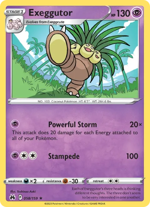 Exeggutor [Powerful Storm | Stampede]