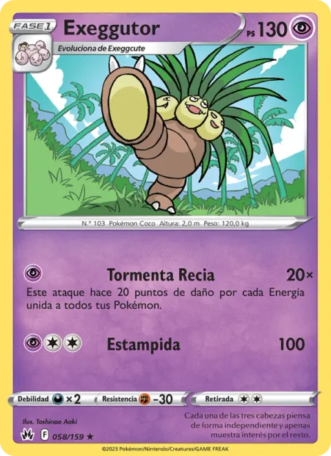 Exeggutor [Powerful Storm | Stampede]