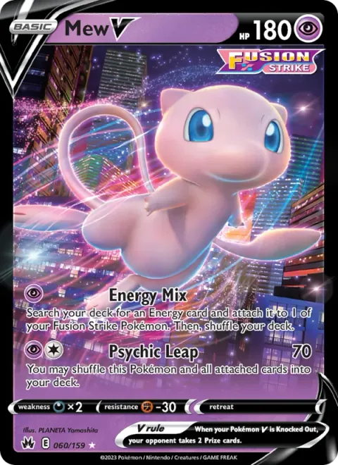 Mew V [Energy Mix | Psychic Leap]