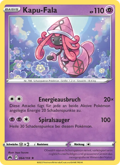 Tapu Lele [Energy Burst | Spiral Drain]
