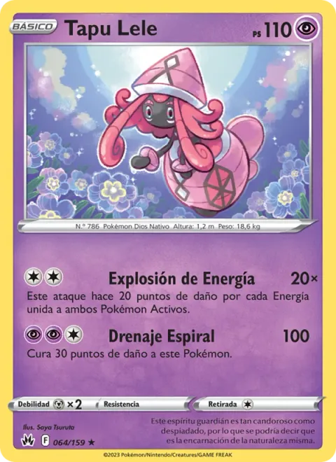 Tapu Lele [Energy Burst | Spiral Drain]