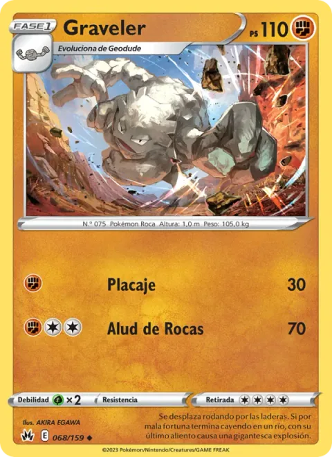 Graveler [Tackle | Boulder Crush]