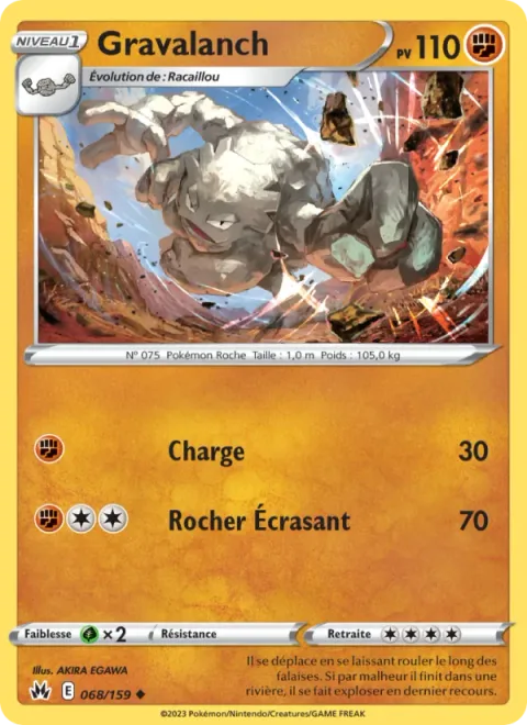 Graveler [Tackle | Boulder Crush]