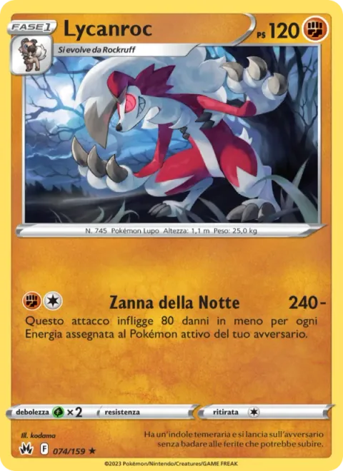 Lycanroc [Midnight Fang]