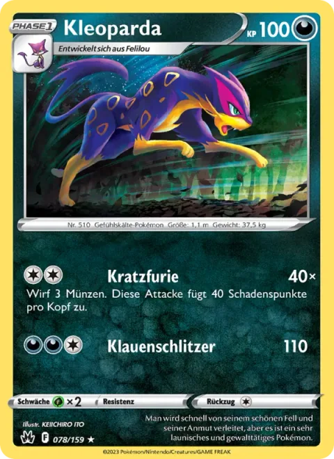 Liepard [Fury Swipes | Claw Slash]