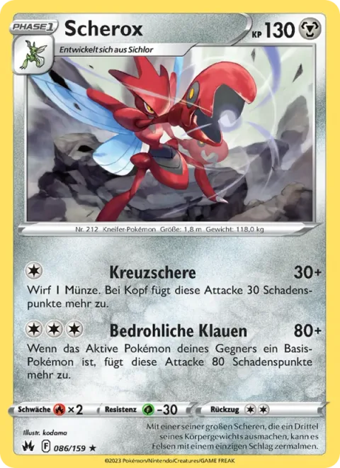 Scizor [X-Scissor | Dangerous Claws]