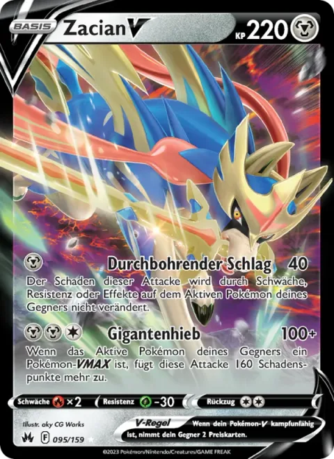 Zacian V [Piercing Strike | Behemoth Blade]