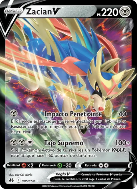 Zacian V [Piercing Strike | Behemoth Blade]