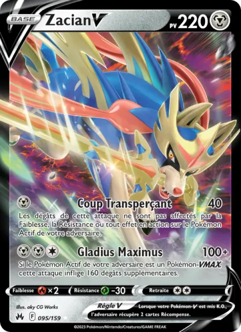 Zacian V [Piercing Strike | Behemoth Blade]