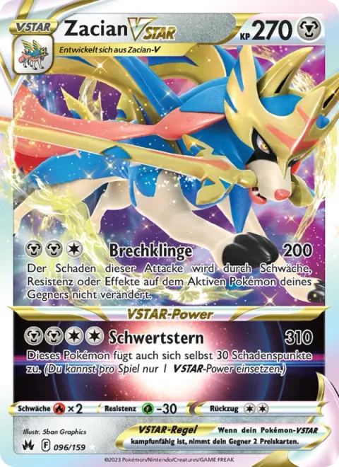 Zacian VSTAR [Break Edge | Sword Star]