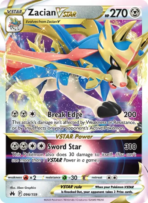 Zacian VSTAR [Break Edge | Sword Star]