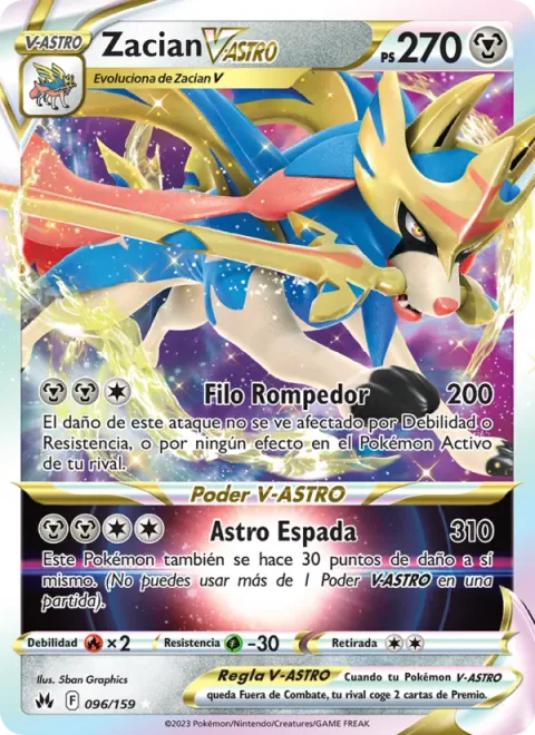 Zacian VSTAR [Break Edge | Sword Star]