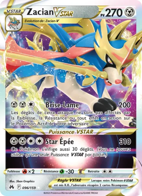 Zacian VSTAR [Break Edge | Sword Star]