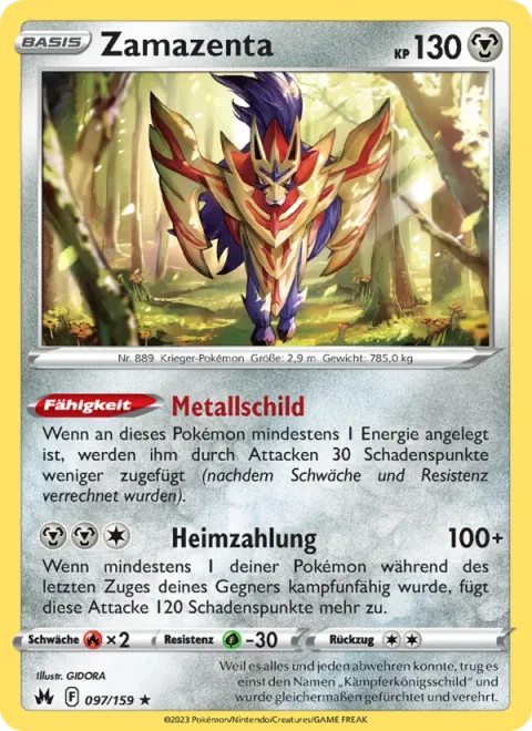 Zamazenta [Metal Shield | Retaliate]