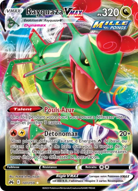 Rayquaza VMAX [Azure Pulse | Max Burst]