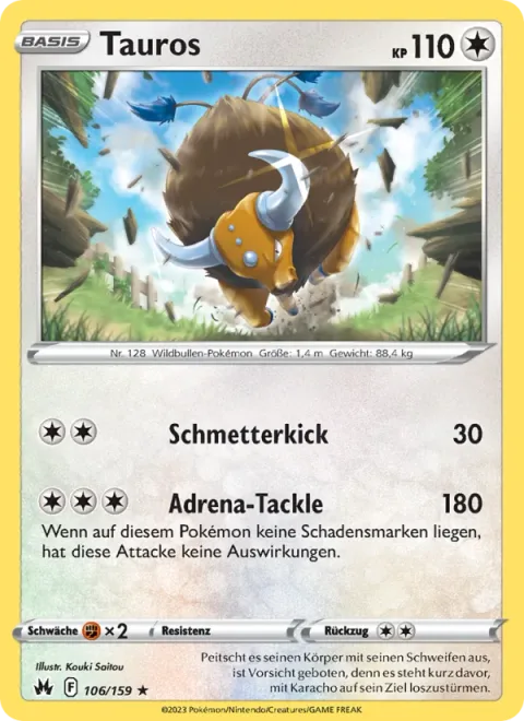 Tauros [Smash Kick | Adrena-Tackle]