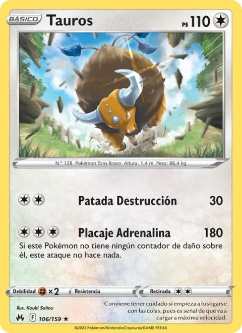 Tauros [Smash Kick | Adrena-Tackle]