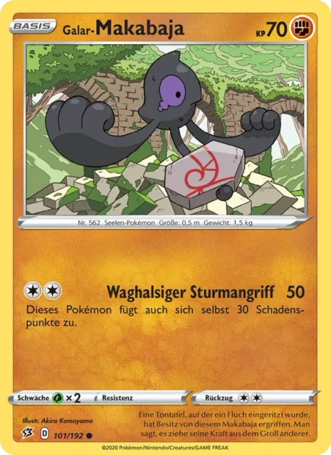 Galarian Yamask [Reckless Charge]