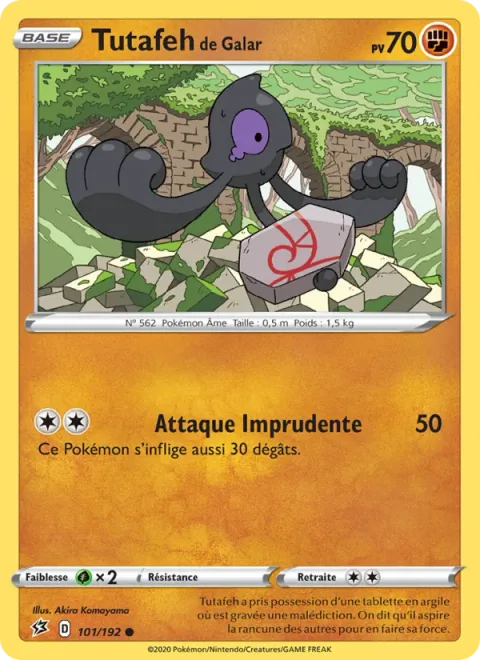 Galarian Yamask [Reckless Charge]