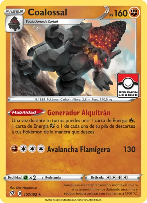 Coalossal [Tar Generator | Flaming Avalanche]