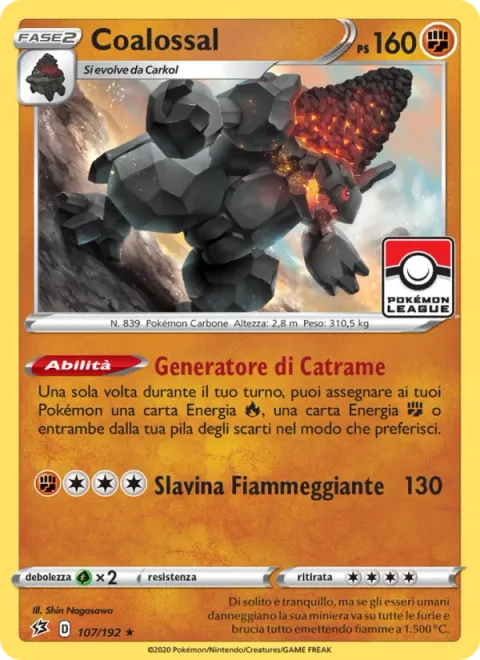 Coalossal [Tar Generator | Flaming Avalanche]