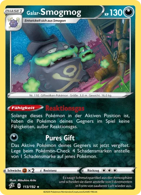Galarian Weezing [Neutralizing Gas | Severe Poison]