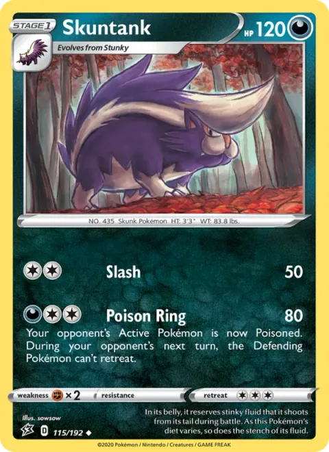 Skuntank [Slash | Poison Ring]